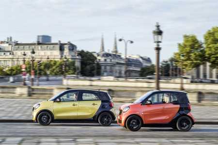 Der neue smart fortwo & forfour 2014, ParisEl nuevo smart fortwo