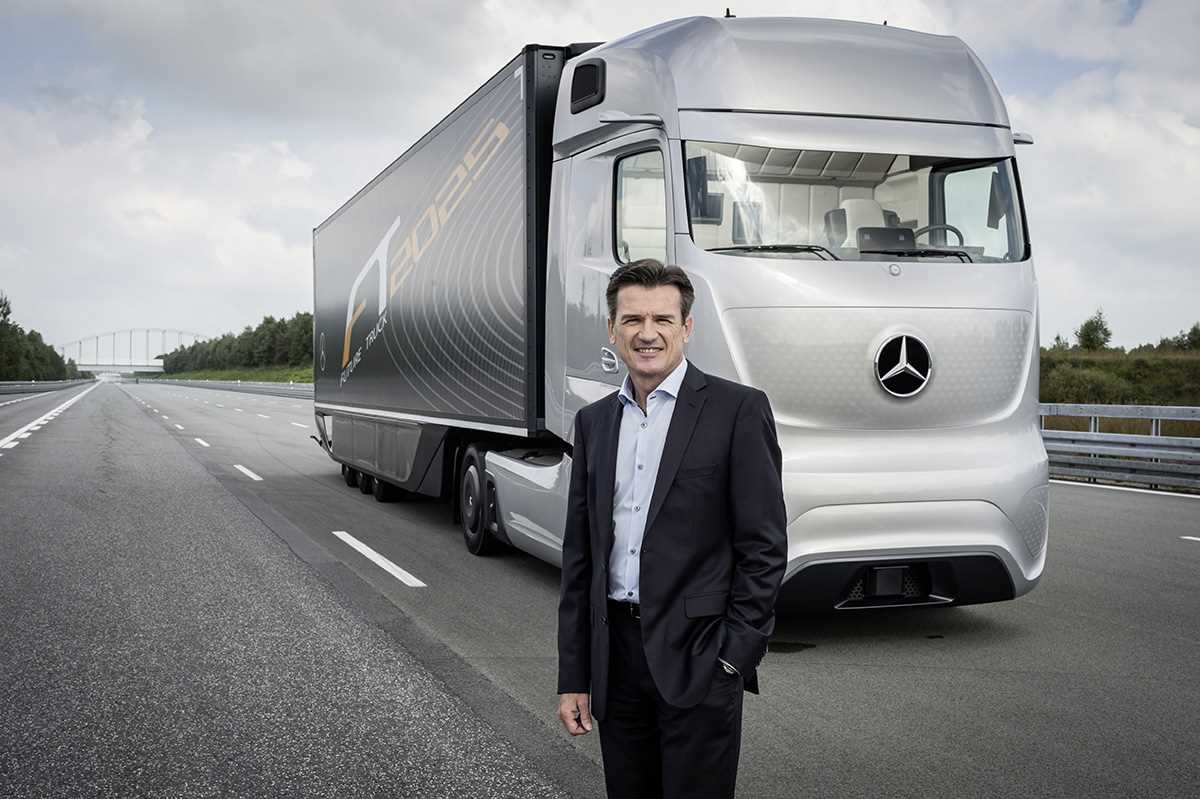 Camión del futuro de Mercedes-Benz 2025