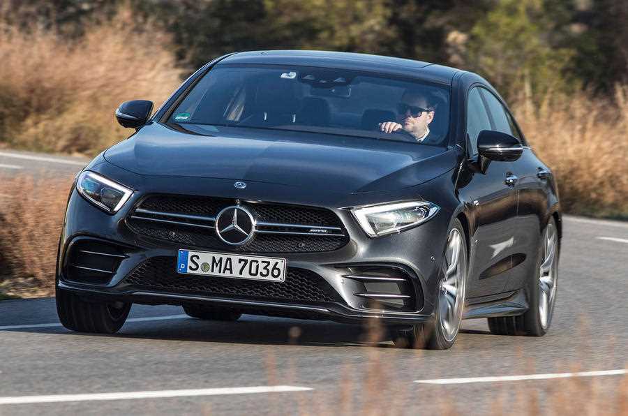 Der neue Mercedes-Benz CLS & Mercedes-AMG CLS 53 4MATIC+ | Barcelona 2018 // El nuevo Mercedes-Benz CLS & Mercedes-AMG CLS 53 4MATIC+ | Barcelona 2018, Mercedes-AMG CLS 53 4MATIC+, graphitgrau Leder Nappa AMG bengalrot/schwarz, (Kraftstoffverbrauch kombini