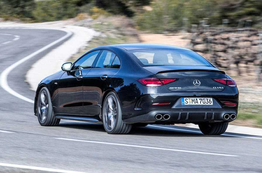 Der neue Mercedes-Benz CLS & Mercedes-AMG CLS 53 4MATIC+ | Barcelona 2018 // El nuevo Mercedes-Benz CLS & Mercedes-AMG CLS 53 4MATIC+ | Barcelona 2018, Mercedes-AMG CLS 53 4MATIC+, graphitgrau Leder Nappa AMG bengalrot/schwarz, (Kraftstoffverbrauch kombini