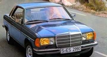 Mercedes-Benz Coupé der Baureihe C 123 (1977 bis 1985). ;Mercedes-Benz coupé en la serie de modelos C 123 (1977 a 1985).;