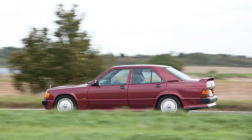Mercedes 190E 2.5-16 contra BMW M3 E30 1
