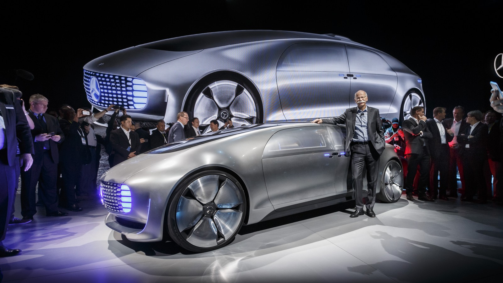 Estreno mundial del Mercedes-Benz F 015 Luxury in Motion en el CES, Las Vegas 2015Weltpremiere des Mercedes-Benz F 015 Luxury in Motion auf der CES, Las Vegas 2015