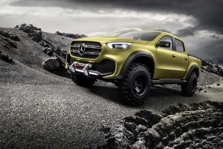 Mercedes-Benz Concept X-CLASS - Erster Ausblick auf den neuen Pickup mit Stern