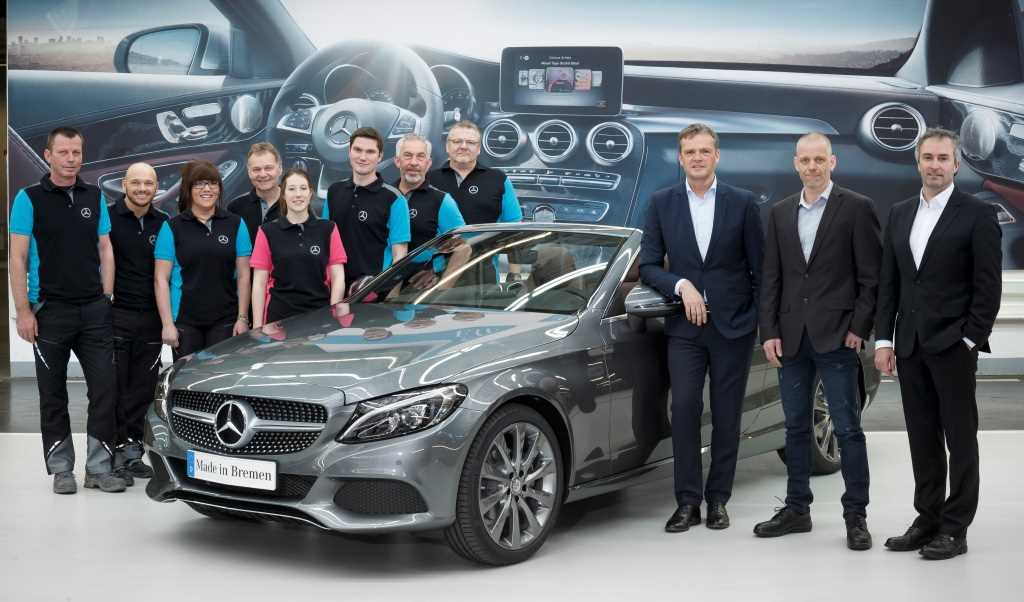Mercedes-Benz inició la producción de los cabriolets C-Klasse