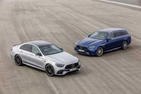 La actuación tiene un precio, literalmente. Los nuevos modelos de la Clase E de Mercedes-AMG están disponibles para su pedido (2)
