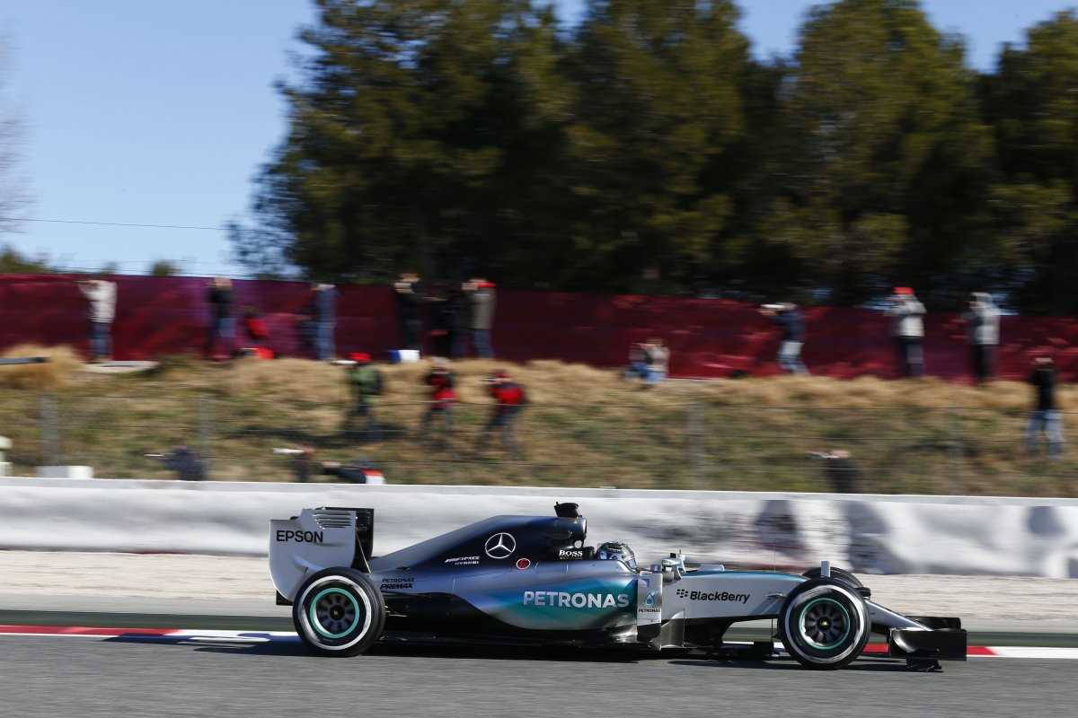 poza-1 F1 Pruebas de Barcelona